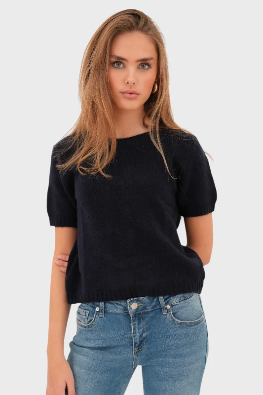 "Stella" sweater navy