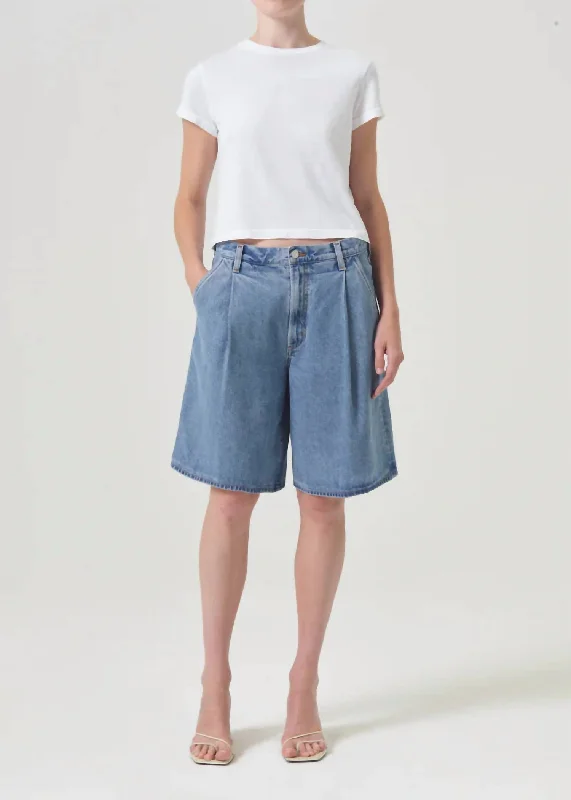 Ellis Trouser Short In Baffle