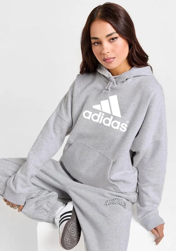 Adidas Womens Essential Boyfriend Logo Hoodie <BR> HD1748