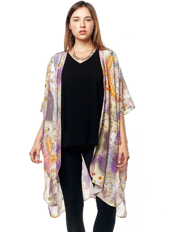 Tianello Cecilia Washable Silk Zen Robe