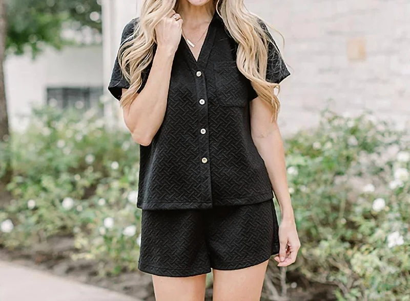 Maren Shorts In Black