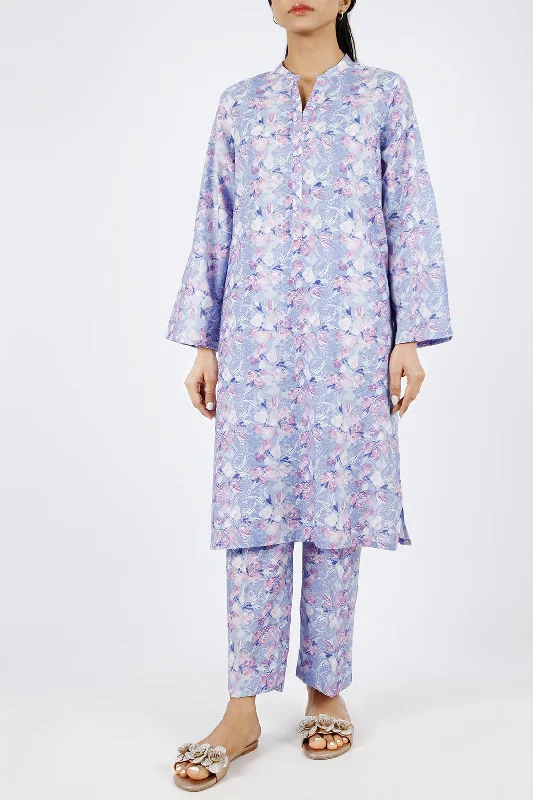 Printed Lawn Stitched 2 Piece (Shirt/Trouser)