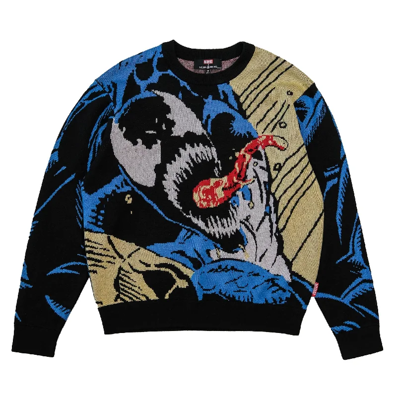 TF x Marvel Venom Jacquard Sweater