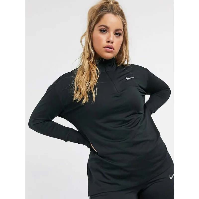 Nike Element Running Top Black  AO8125-010 Women's