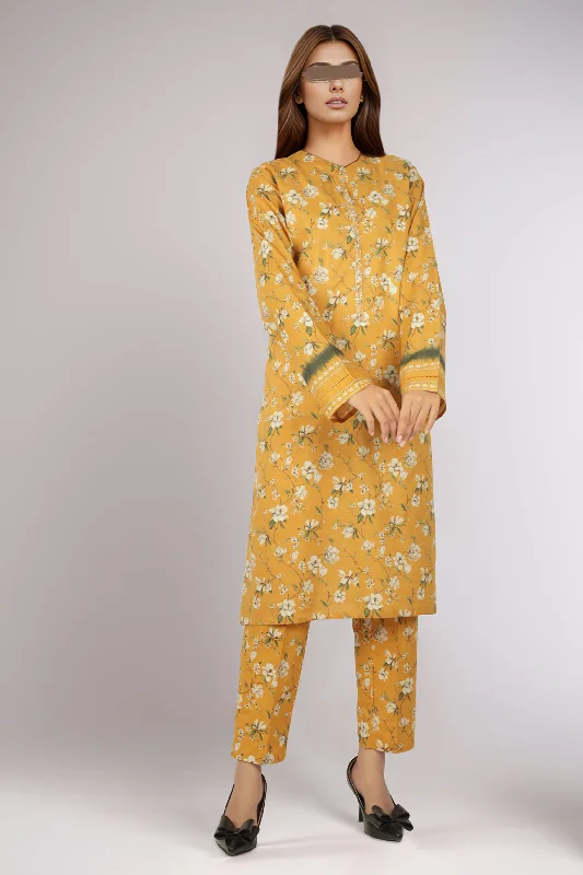 Printed Lawn Stitched 2 Piece (Shirt/Trouser)