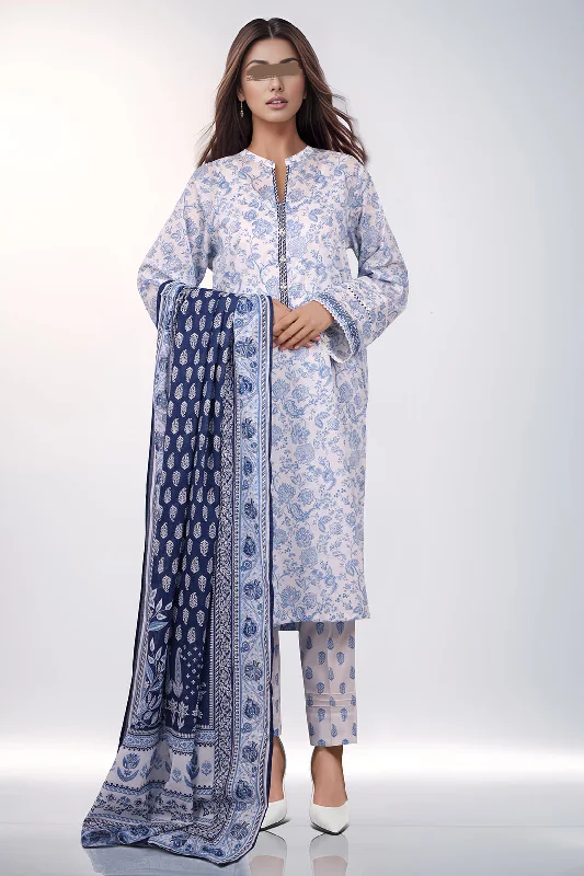 Printed Lawn Stitched 3 Piece