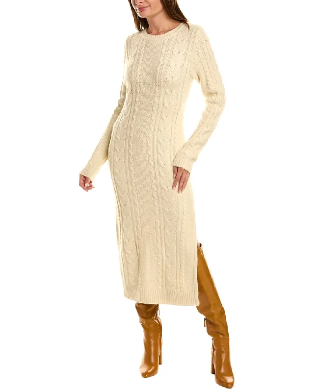 525 America Dahlia Maxi Cable Sweaterdress