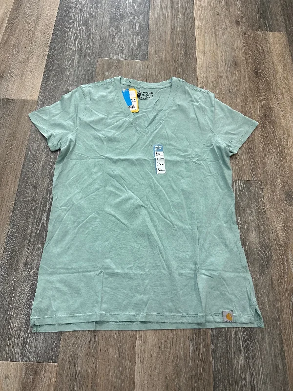 Blue Top Short Sleeve Carhartt, Size S