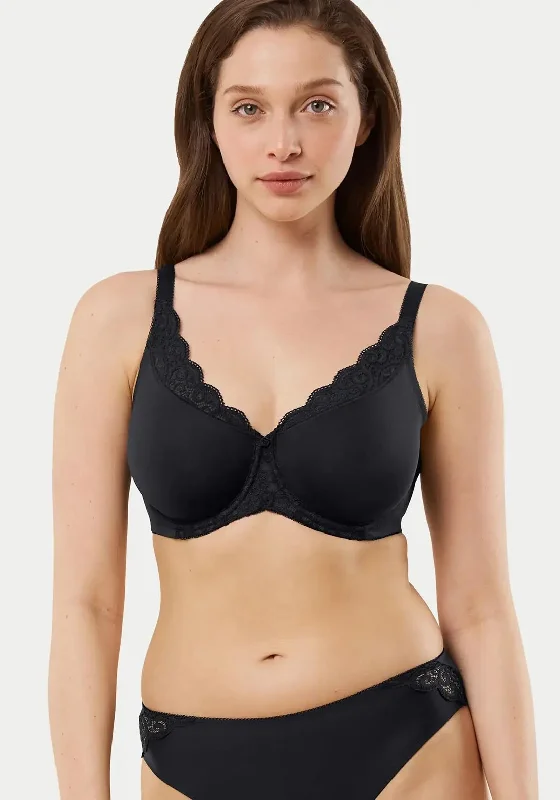 Triumph Amourette Minimizer Bra, Black