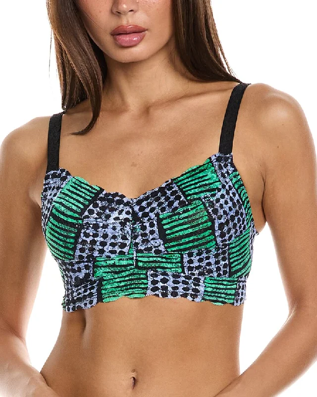 Cosabella Never Say Never Printed Curvy Sweetie Bralette