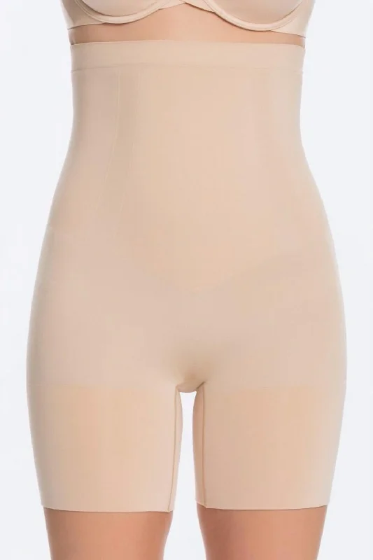 Oncore High-Waisted Mid-Thigh Short In Nude