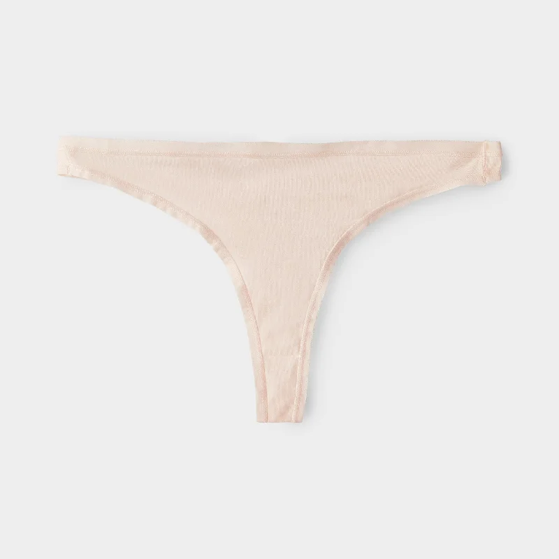 Organic Cotton 2-Pack Thong