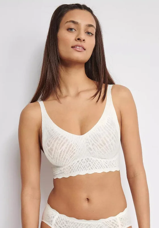 Sloggi Zero Feel Bliss Bralette, White