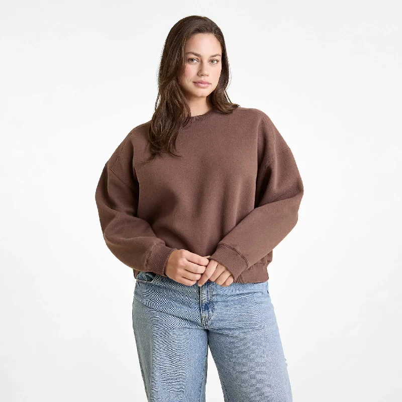 Classic Crewneck Sweatshirt | Coffee