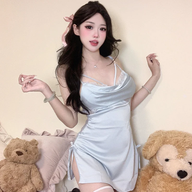 Lace Suspender Nightgown PA10133