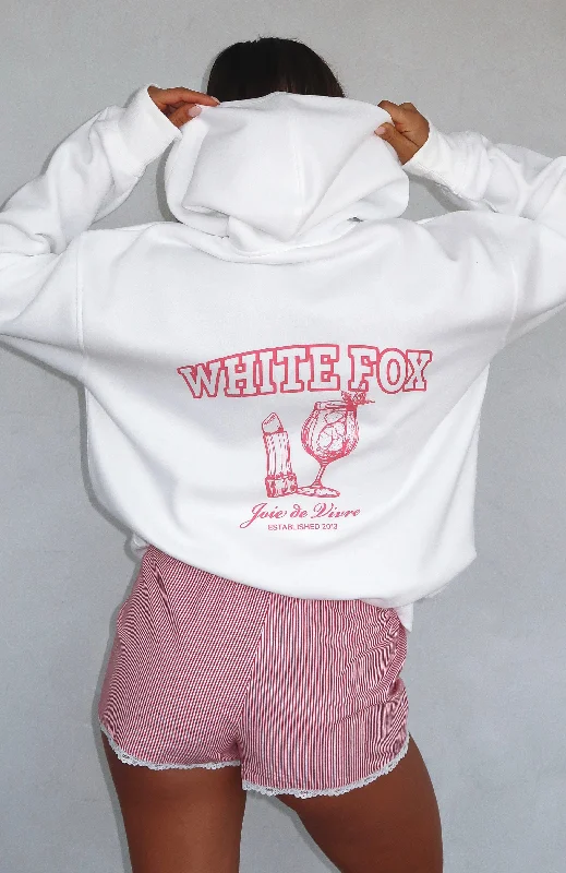 Small Joys Oversized Hoodie White