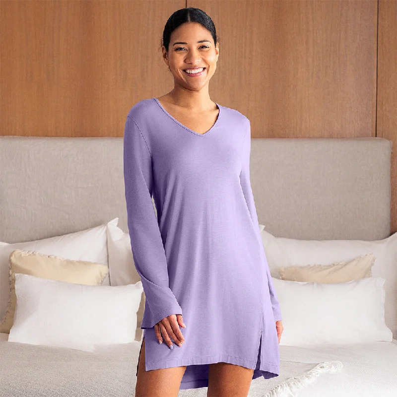 Night dress v-neck — NATTWELL™