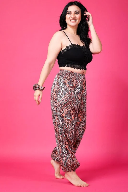 Multicolored Ethnic Printed Harem Pants