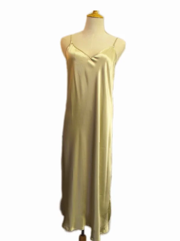 Shoe String Slip Nightdress - Champagne