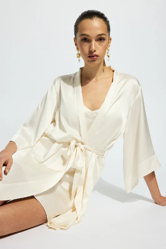 Silk Wrap Robe